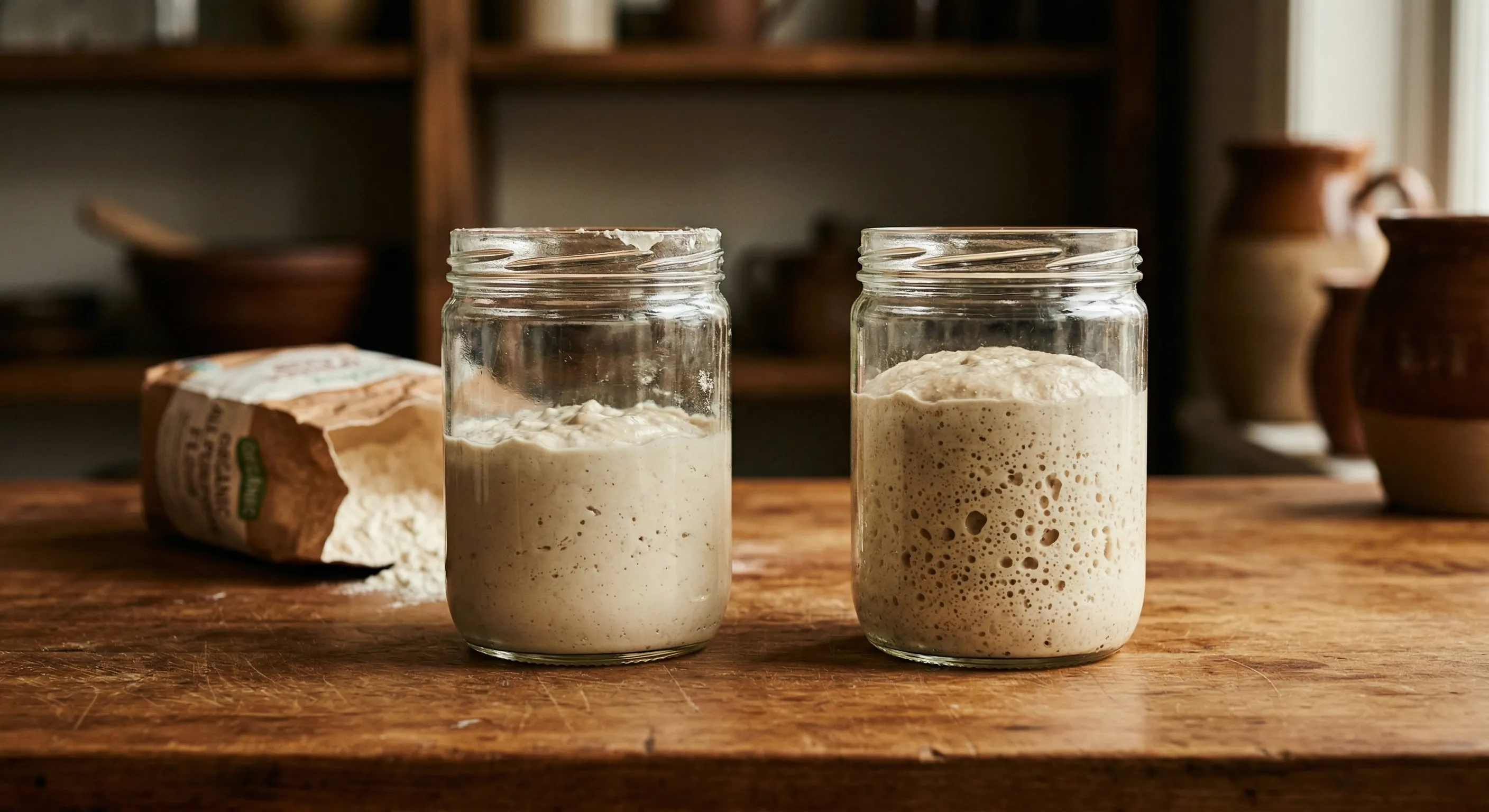 Microbial Substrate Adaptation (Dormant Cultures Sourdough)