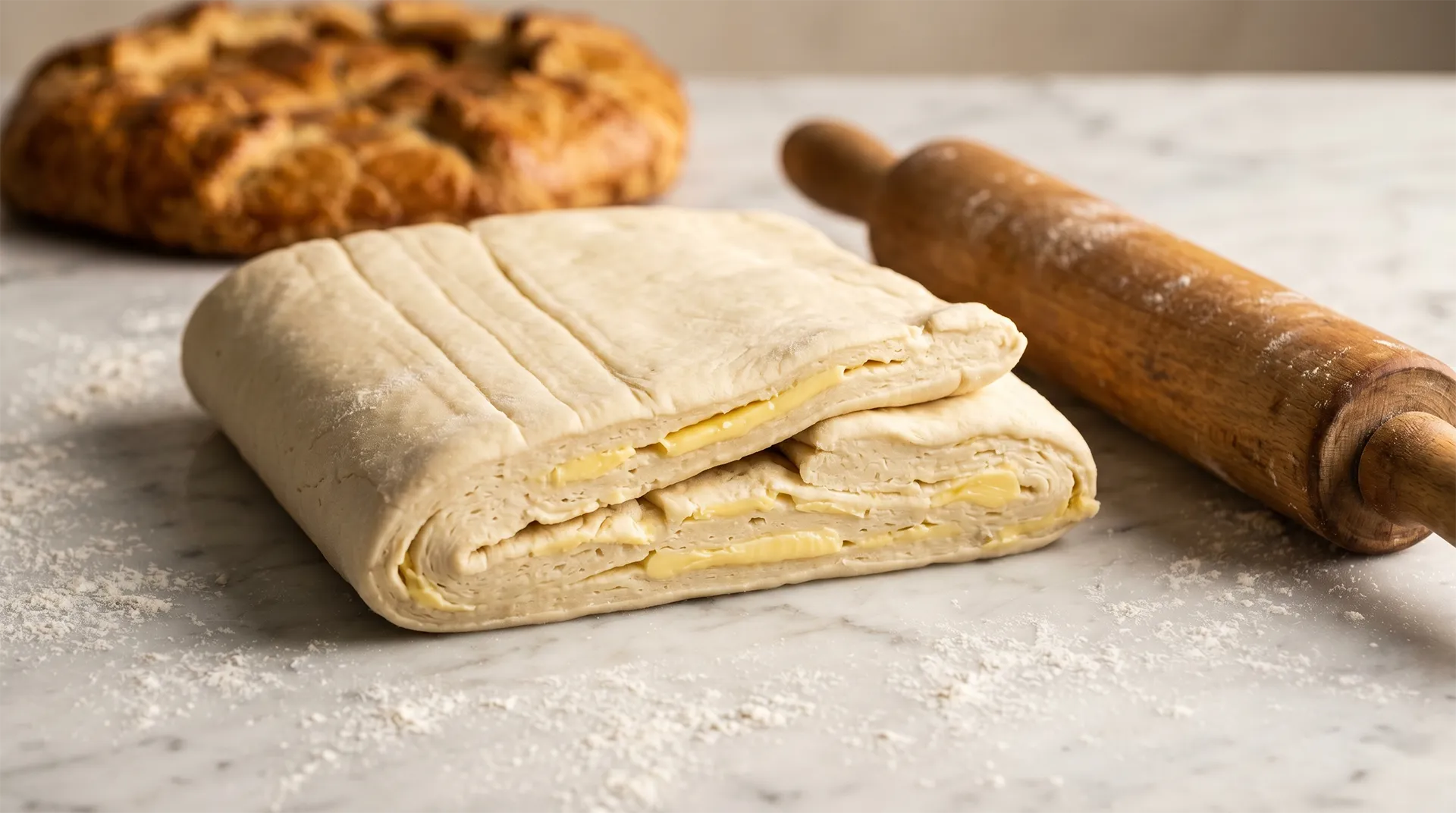 Rough Puff Pastry (Demi-Feuilletée)